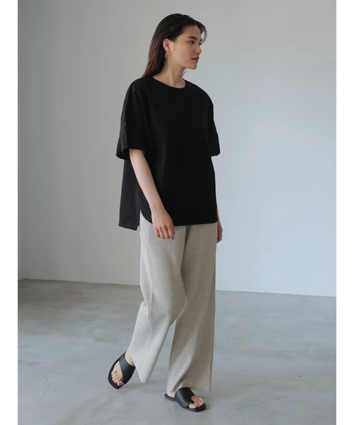AMERICAN HOLIC(アメリカンホリック)の「ワッフルワイドパンツ(その他パンツ・レディース・チャコールグレー/ベージュ系その他・M/L)」の13枚目の写真