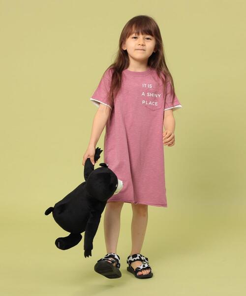 Coen キッズ ジュニア ポケットtシャツワンピース Coen キッズ ジュニア ポケットtシャツワンピース