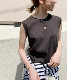 Spick & Span | ANTI SWEATCOOLスリーブレス 汗染み防止 / 接触冷感◆(Tシャツ/カットソー)