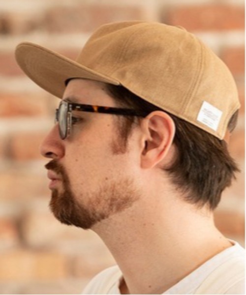 Mighty Shine（マイティシャイン）の「【Mighty Shine】flip cap コットンツイル/1212009（キャップ・メンズ・ブラック/ネイビー/カーキ/ベージュ・FREE）」の2枚目の写真