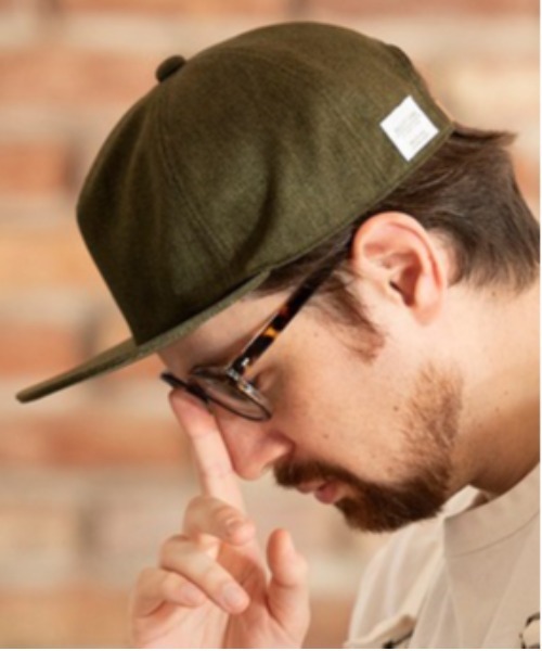 Mighty Shine（マイティシャイン）の「【Mighty Shine】flip cap コットンツイル/1212009（キャップ・メンズ・ブラック/ネイビー/カーキ/ベージュ・FREE）」の3枚目の写真