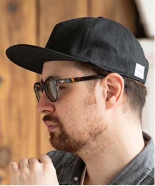 Mighty Shine（マイティシャイン）の「【Mighty Shine】flip cap コットンツイル/1212009（キャップ・メンズ・ブラック/ネイビー/カーキ/ベージュ・FREE）」の7枚目の写真