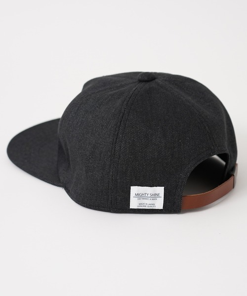 Mighty Shine（マイティシャイン）の「【Mighty Shine】flip cap コットンツイル/1212009（キャップ・メンズ・ブラック/ネイビー/カーキ/ベージュ・FREE）」の6枚目の写真