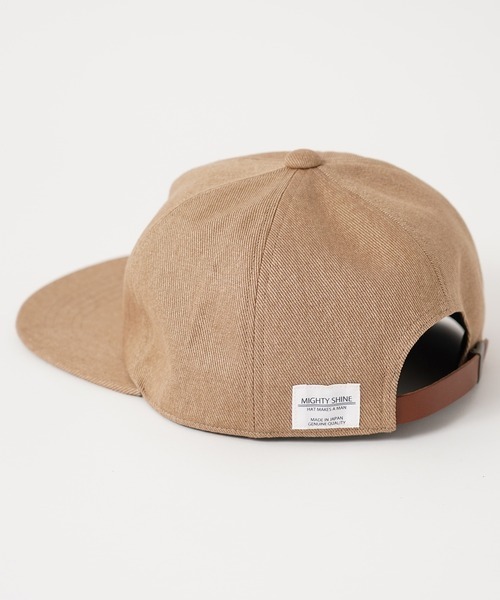 Mighty Shine（マイティシャイン）の「【Mighty Shine】flip cap コットンツイル/1212009（キャップ・メンズ・ブラック/ネイビー/カーキ/ベージュ・FREE）」の10枚目の写真