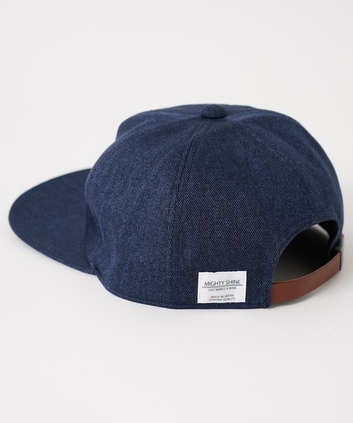 Mighty Shine（マイティシャイン）の「【Mighty Shine】flip cap コットンツイル/1212009（キャップ・メンズ・ブラック/ネイビー/カーキ/ベージュ・FREE）」の16枚目の写真