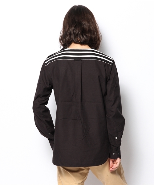 EDIFICE（エディフィス）の「◇WIM NEELS カット*OXシャツ（Tシャツ/カットソー・メンズ・ブラック/ホワイト・38/40）」の5枚目の写真