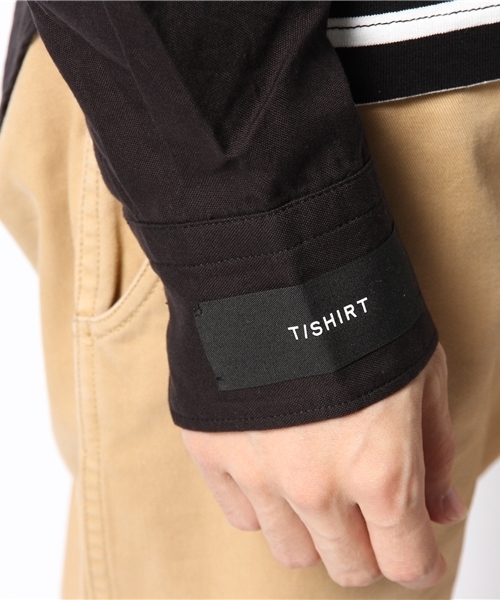 EDIFICE（エディフィス）の「◇WIM NEELS カット*OXシャツ（Tシャツ/カットソー・メンズ・ブラック/ホワイト・38/40）」の9枚目の写真