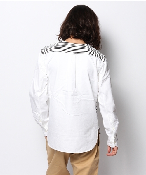 EDIFICE（エディフィス）の「◇WIM NEELS カット*OXシャツ（Tシャツ/カットソー・メンズ・ブラック/ホワイト・38/40）」の12枚目の写真