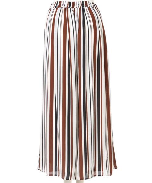 INGNI（イング）の「ストライプJZイージー／スカンツ（その他パンツ・レディース・ホワイト×ブルー/ホワイト×カーキブラウン/ホワイト×ブラック・FREE）」の6枚目の写真