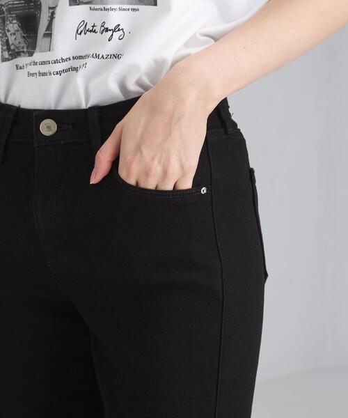 SOMETHING（サムシング）の「＜SOMETHING(サムシング)＞ ANN スリム スキニー デニム パンツ ブラック（デニムパンツ・レディース・ブラック・S/XS/M）」の16枚目の写真