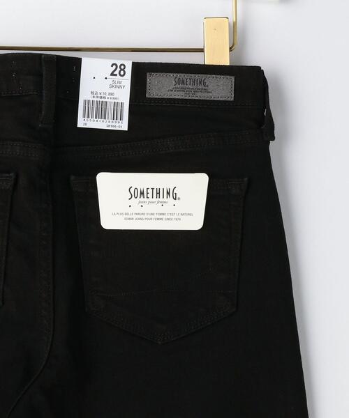 SOMETHING（サムシング）の「＜SOMETHING(サムシング)＞ ANN スリム スキニー デニム パンツ ブラック（デニムパンツ・レディース・ブラック・S/XS/M）」の6枚目の写真