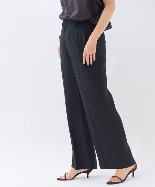 plage(プラージュ)の「WO/SE センタープレスパンツ◆(その他パンツ・レディース・ネイビー/グレー・38/36/34)」の18枚目の写真