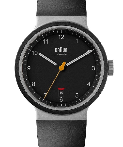 BRAUN（ブラウン）の「BRAUN Automatic Watch BN0278BKBKG（アナログ腕時計・メンズ・ブラック×シルバー・FREE）」の4枚目の写真