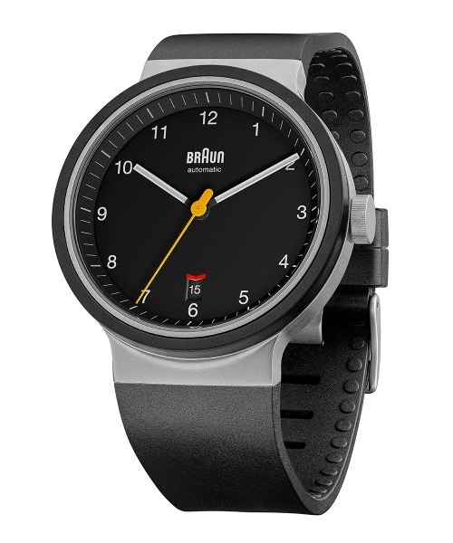 BRAUN（ブラウン）の「BRAUN Automatic Watch BN0278BKBKG（アナログ腕時計・メンズ・ブラック×シルバー・FREE）」の3枚目の写真