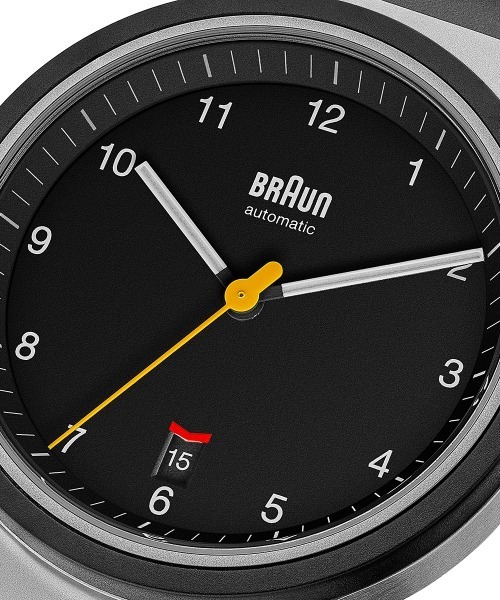 BRAUN（ブラウン）の「BRAUN Automatic Watch BN0278BKBKG（アナログ腕時計・メンズ・ブラック×シルバー・FREE）」の6枚目の写真