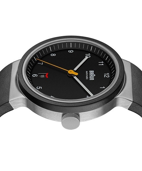 BRAUN（ブラウン）の「BRAUN Automatic Watch BN0278BKBKG（アナログ腕時計・メンズ・ブラック×シルバー・FREE）」の9枚目の写真