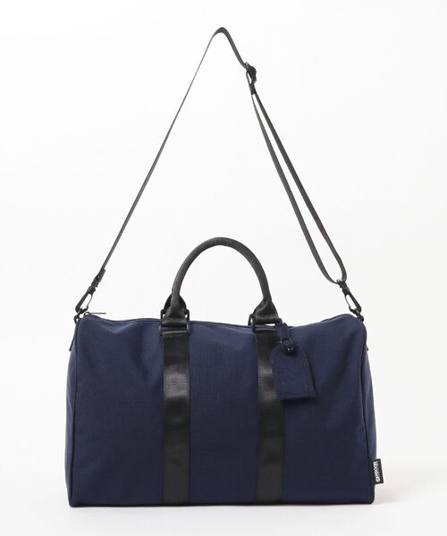 OUTDOOR PRODUCTS（アウトドアプロダクツ）の「OUTDOORPRODUCTS × BEAMS / 別注 Boston Bag（バックパック/リュック・メンズ・ブラック/ネイビー・ONE SIZE）」の12枚目の写真