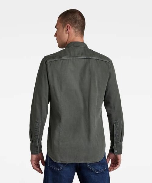 G-STAR（ジースター）の「BOUND POCKET SLIM SHIRT（シャツ/ブラウス・メンズ・グレー系その他・SMALL/MEDIUM/X-SMALL）」の3枚目の写真