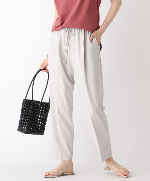 セール ドライジョーゼット イージーテーパードパンツ Web限定サイズ その他パンツ Opaque Clip オペークドットクリップ のファッション通販 Zozotown