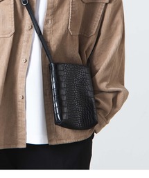 WEGO | WEGO/フェイクレザーミニマルポシェット(ショルダーバッグ)