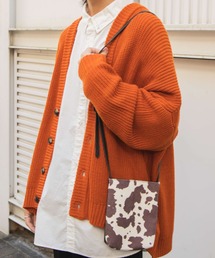 WEGO/フェイクレザーミニマルポシェット