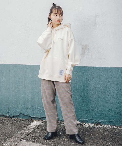 MILKFED.(ミルクフェド)の「PLAID PANTS(その他パンツ・レディース・ベージュ/ブラウン・S/M)」の14枚目の写真