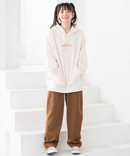 MILKFED.(ミルクフェド)の「PLAID PANTS(その他パンツ・レディース・ベージュ/ブラウン・S/M)」の16枚目の写真