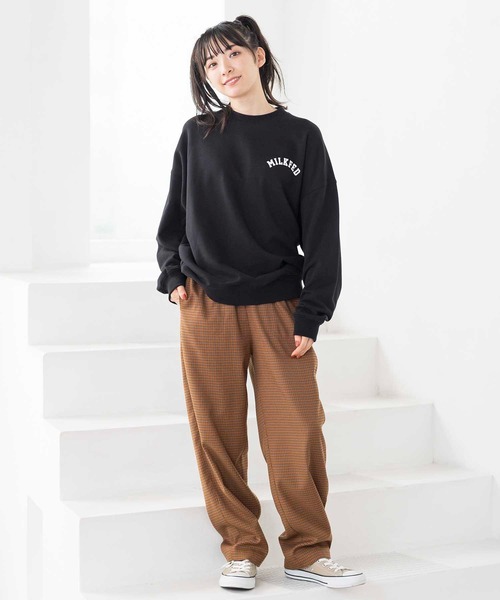 MILKFED.(ミルクフェド)の「PLAID PANTS(その他パンツ・レディース・ベージュ/ブラウン・S/M)」の17枚目の写真