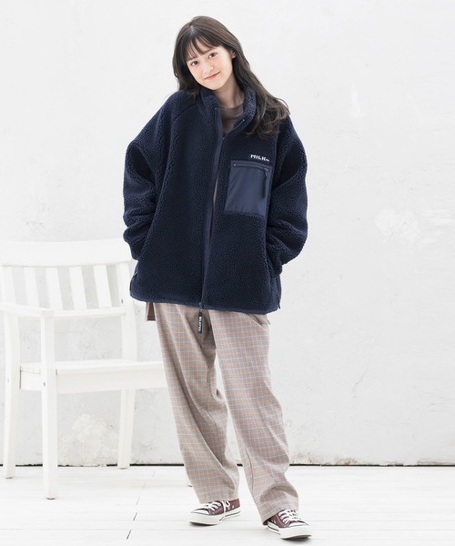 MILKFED.(ミルクフェド)の「PLAID PANTS(その他パンツ・レディース・ベージュ/ブラウン・S/M)」の21枚目の写真