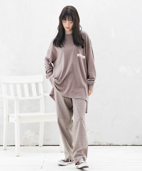 MILKFED.(ミルクフェド)の「PLAID PANTS(その他パンツ・レディース・ベージュ/ブラウン・S/M)」の22枚目の写真