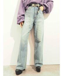 EVRIS | SIMPLE WIDE デニムパンツ(デニムパンツ)