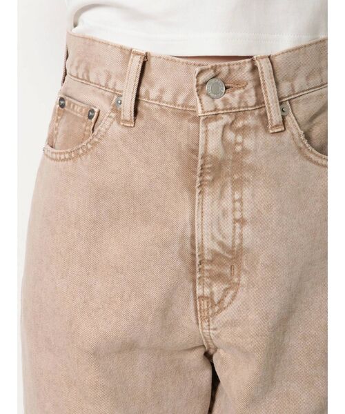EVRIS（エヴリス）の「SIMPLE WIDE デニムパンツ（デニムパンツ・レディース・ベージュ/ライトブルー/カーキ・MEDIUM/SMALL）」の17枚目の写真