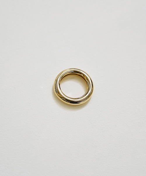 TODAYFUL（トゥデイフル）の「TODAYFUL　Volume Circle Ring ボリュームサークルリング/12990912（リング・レディース・シルバー/ゴールド・13/11）」の2枚目の写真