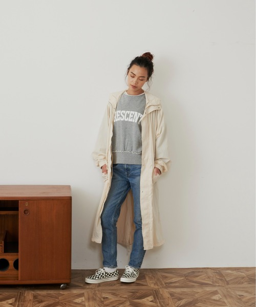 Auntie Rosa Holiday（アンティローザホリデー）の「ロングマウンテンパーカー（マウンテンパーカー・レディース・アイボリー/ブラック・FREE）」の11枚目の写真