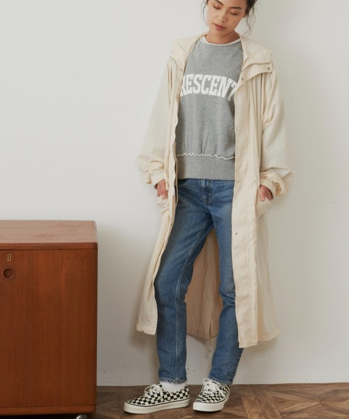 Auntie Rosa Holiday（アンティローザホリデー）の「ロングマウンテンパーカー（マウンテンパーカー・レディース・アイボリー/ブラック・FREE）」の21枚目の写真