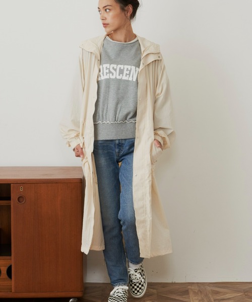 Auntie Rosa Holiday（アンティローザホリデー）の「ロングマウンテンパーカー（マウンテンパーカー・レディース・アイボリー/ブラック・FREE）」の22枚目の写真