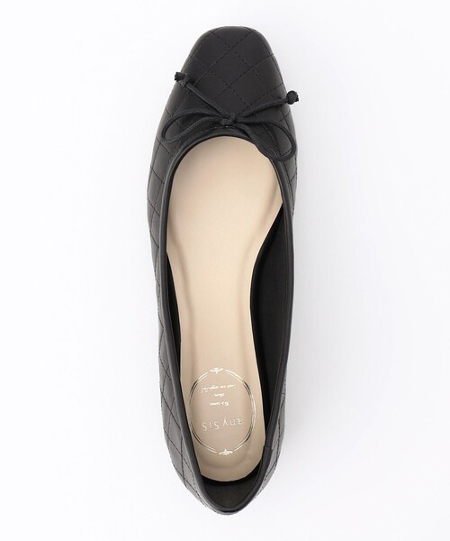 ANY SIS（エニィスィス）の「キルティングフラット パンプス（バレエシューズ・レディース・ベージュ系/ブラック系・LARGE/LL/MEDIUM/SMALL）」の10枚目の写真