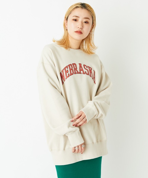 CIAOPANIC（チャオパニック）の「NEBRASKA チュニックスウェット（スウェット・レディース・ブラック/ベージュ・FREE）」の20枚目の写真