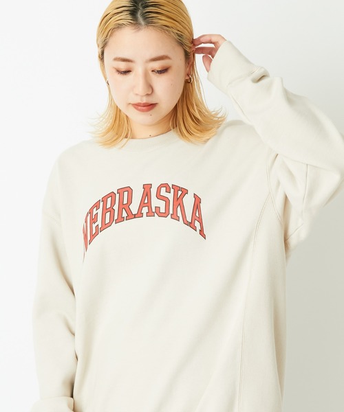 CIAOPANIC（チャオパニック）の「NEBRASKA チュニックスウェット（スウェット・レディース・ブラック/ベージュ・FREE）」の11枚目の写真