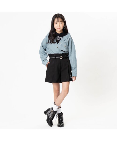 algy（アルジー）の「/コーデュロイドッキングシャツ（シャツ/ブラウス・キッズ・アイボリー/ピンク/サックスブルー・XXX-SMALL/XX-SMALL/X-SMALL/SMALL/MEDIUM）」の11枚目の写真