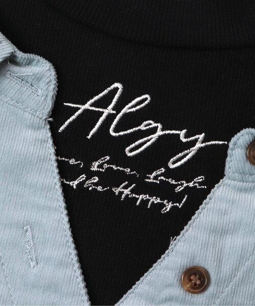algy（アルジー）の「/コーデュロイドッキングシャツ（シャツ/ブラウス・キッズ・アイボリー/ピンク/サックスブルー・XXX-SMALL/XX-SMALL/X-SMALL/SMALL/MEDIUM）」の21枚目の写真