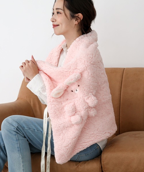 ALTROSE（アルトローズ）の「ブランケット モコモコ クルクル アニマル