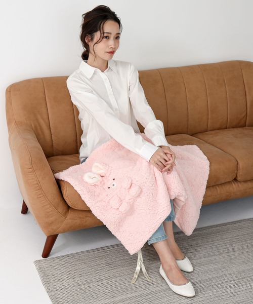 ALTROSE（アルトローズ）の「ブランケット モコモコ クルクル アニマル