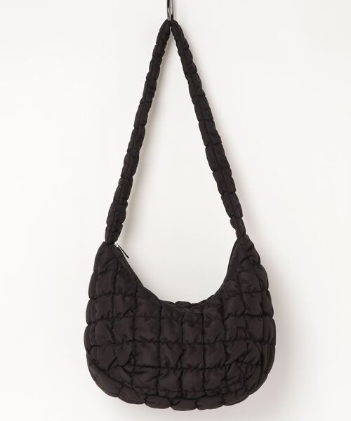 WEGO（ウィゴー）の「WEGO/シャーリングショルダーバッグ（ショルダーバッグ・レディース・オフホワイト/ブラック・FREE）」の17枚目の写真