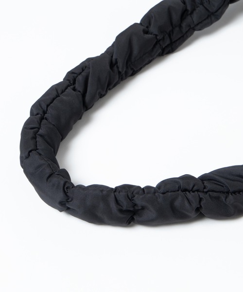 WEGO（ウィゴー）の「WEGO/シャーリングショルダーバッグ（ショルダーバッグ・レディース・オフホワイト/ブラック・FREE）」の18枚目の写真