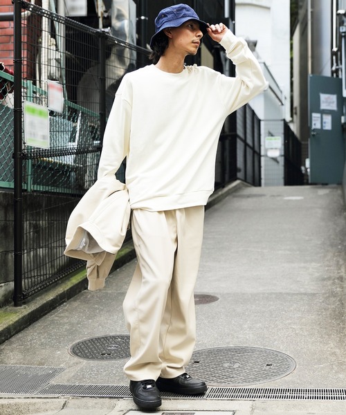 8(eight)(エイト)の「PUレザーワイドパンツ(その他パンツ・メンズ・アイボリー/ブルーグレー/ブラック・MEDIUM/LARGE)」の15枚目の写真