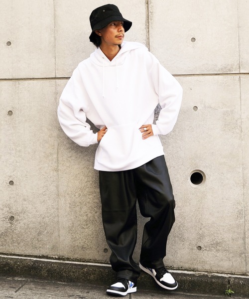 8(eight)(エイト)の「PUレザーワイドパンツ(その他パンツ・メンズ・アイボリー/ブルーグレー/ブラック・MEDIUM/LARGE)」の21枚目の写真