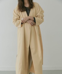 KBF+ | KBF+　サイドベルトVネックコート∴(その他アウター)
