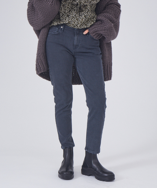 upperhights(アッパーハイツ)の「Upperhights THE STELLA 2(デニムパンツ・レディース・ブラック/インディゴブルー・25/22/24/23/21)」の2枚目の写真