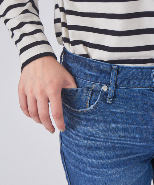 upperhights(アッパーハイツ)の「Upperhights THE STELLA 2(デニムパンツ・レディース・ブラック/インディゴブルー・25/22/24/23/21)」の13枚目の写真